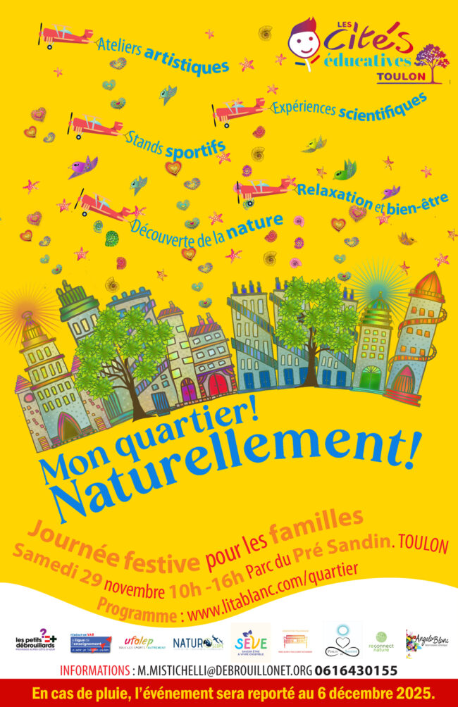 Affiche Mon quartier naturellement Pré Sandin